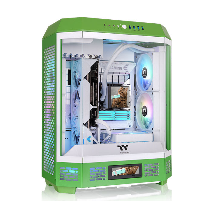 The Tower 600 Light-Year Green Mid Tower Chassis – Thermaltake Global