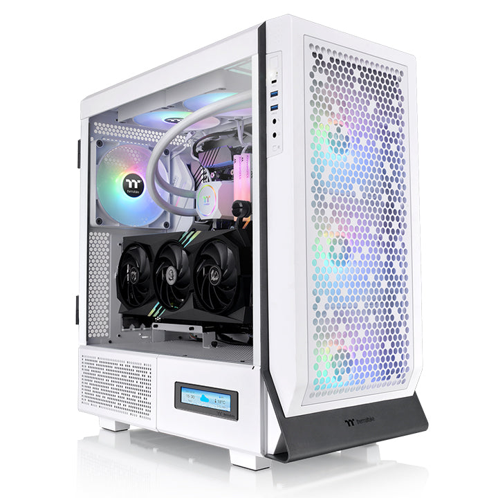 Ceres 500 TG ARGB Snow Mid Tower Chassis – Thermaltake Global