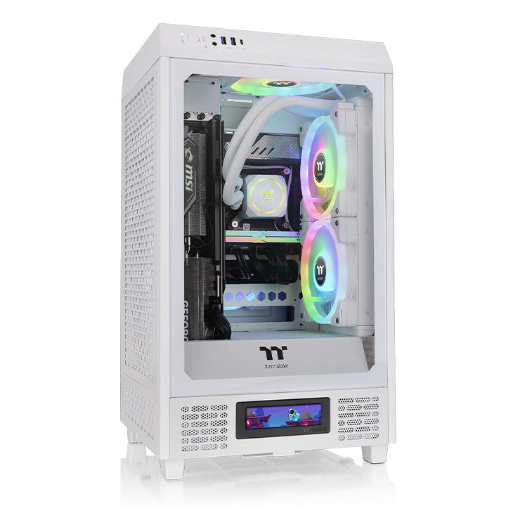 The Tower 200 Snow Mini Chassis – Thermaltake Global