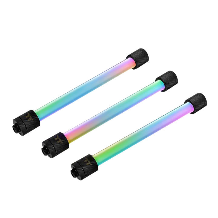 thermaltake pacificRGBハードチューブLED6パック Pacific RGB Plus TT Premium Edition G1/4 PETG Tube 16mm OD 12mm ID