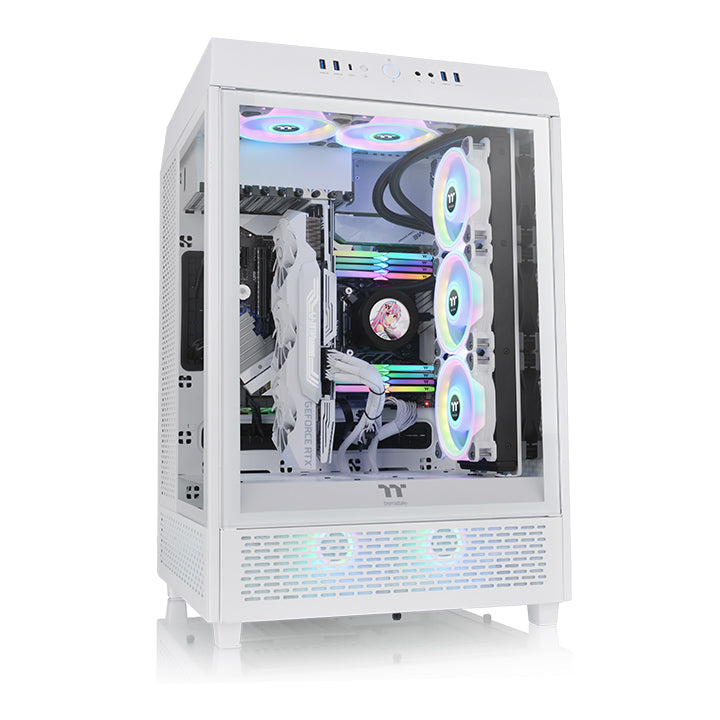 The Tower 500　Thermaltake PCケース 本体 ホワイト The Tower 500 Snow Mid Tower Chassis – Thermaltake Global