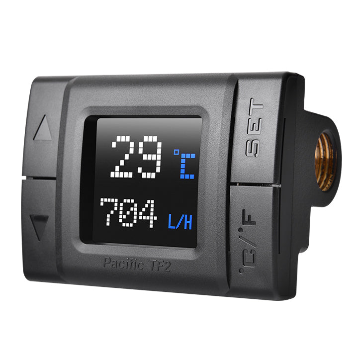 Thelmaltake Pacific TF2 温度／流量計 Thermaltake Pacific TF2 Temperature and Flow Indicator