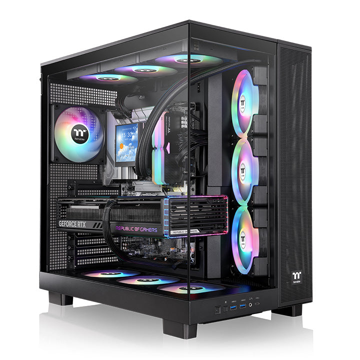 Thermaltake View380 XL TG ARGB開封確認のみ View 380 XL TG ARGB Mid Tower Chassis – Thermaltake Global