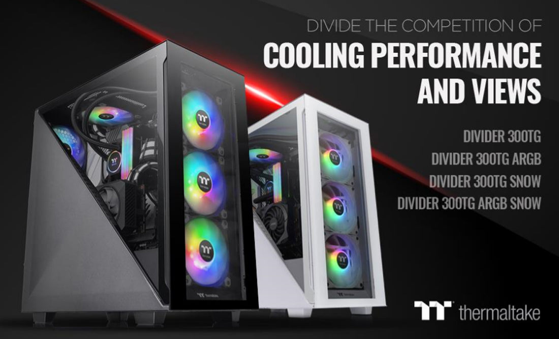 CES 2021: Thermaltake launches DIVIDER 300TG ATX MidTower Chassis