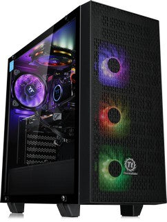 曜越TT LCGS電商平台推出全新Core G21 TG黑鏡系列水冷電競電腦 專為小資族打造
