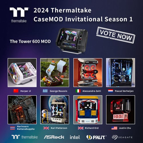 2024 Thermaltake CaseMOD Invitational Season 1  Final Voting Starts Now  Make Your Vote Count and Win the Latest from Thermaltake