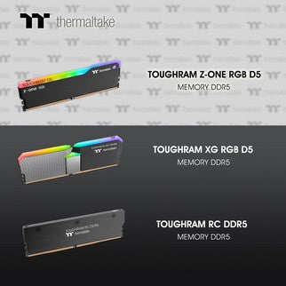 Thermaltake launched a new series of DDR5 memory Stepping into the Next-gen DDR5 Memory Solutions