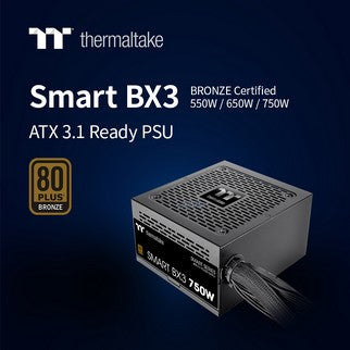 Thermaltake Unveils the Smart BX3 Bronze Series Power Supply with ATX 3.1 Standards Ideal PSU for Budget Gaming Configuration