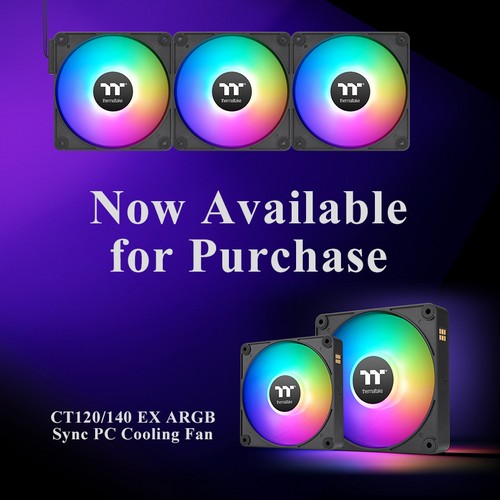 Thermaltake Expands Magnetic Force Design to the Upgraded CT Series PC Cooling Fan  Quick Connection with New MagForce 2.0