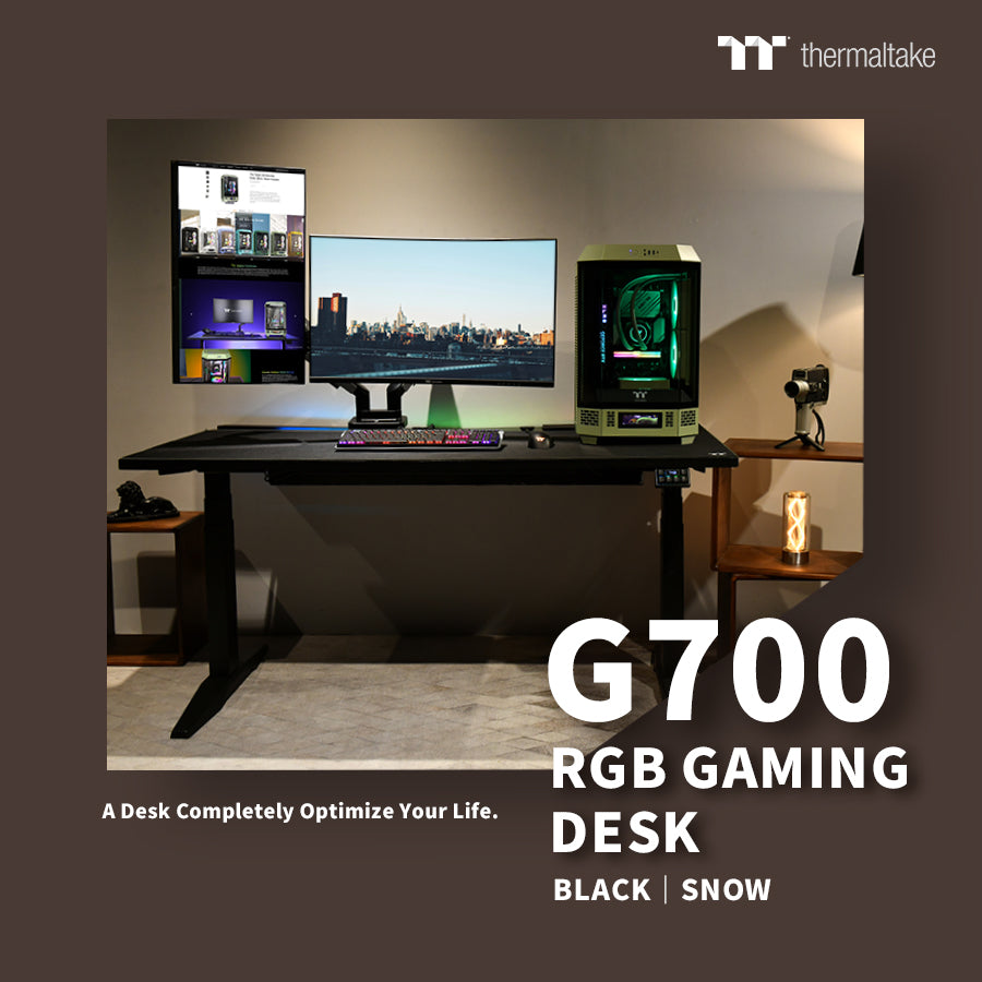 Thermaltake Unveils the Brand-New G700 RGB Gaming Desk  A Desk that Completely Optimizes Your Life
