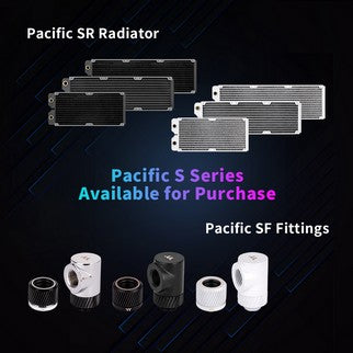 Thermaltake Releases the Latest Premium Liquid Cooling Component Lineup — Pacific SR Radiator & Pacific SF Fittings Now Available for Purchase