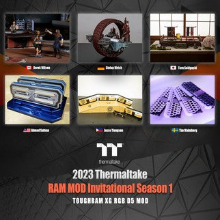《2023曜越記憶體MOD改裝達人爭霸戰‧第一季》 最終投票活動開始啦! 投票抽好禮!
