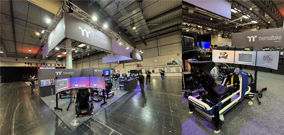 Race, Compete, and Experience: Thermaltake at SimRacing Expo 2025  Sim Racing, Flight Demos, Esports, and More at Messe Dortmund