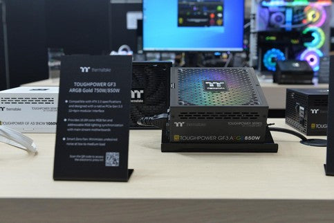 Thermaltake Launches Toughpower iRGB PLUS 1250W/1650W Titanium at COMPUTEX 2023 First Thermaltake Digital Power Supply with ATX 3.0 Specification