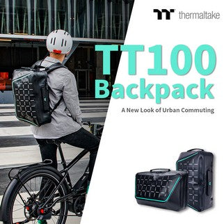 Thermaltake Releases the TT100 Backpack, Redefining Commuting Lifestyles A New Look of Urban Commuting