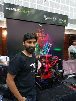 曜越Thermaltake和曜越電競Tt eSPORTS現身印度大型電競活動‐NVIDIA Gamer Connect