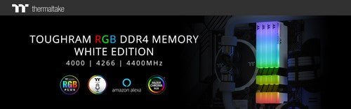 Thermaltake Launches New TOUGHRAM DDR4 Memory Kit and New Specification for TOUGHRAM RGB DDR4 Memory Kit White Edition