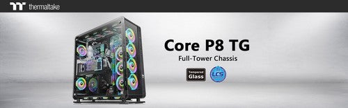 Thermaltake Presents the New  Core P8 Tempered Glass Full-Tower Chassis