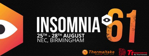 曜越與曜越電競Tt eSPORTS參加英國Insomnia 61遊戲展 6套電競系統和豐富電競配備打造豪華嘉年華