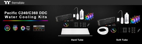 Thermaltake Pacific C240/C360 DDC Water Cooling Kits “Enthusiasts’ One Stop”