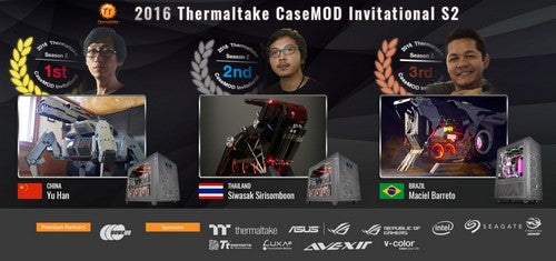 2016 Thermaltake CaseMOD Invitational Season 2  Congratulations to the Top 3 Winners