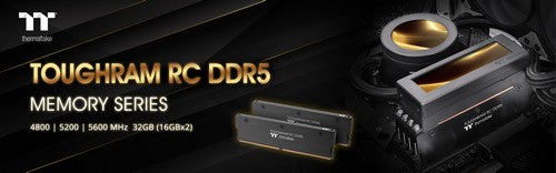 Thermaltake объявляет о старте продаж памяти TOUGHRAM RC DDR5 по всему миру