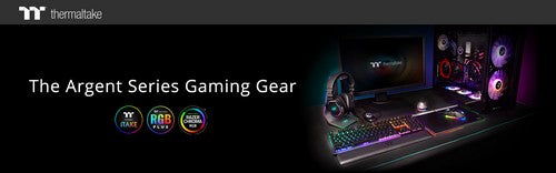 To the future,  the Argent Series Gaming Gear from Thermaltake