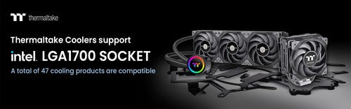 Кулеры Thermaltake теперь поддерживают сокет Intel LGA 1700