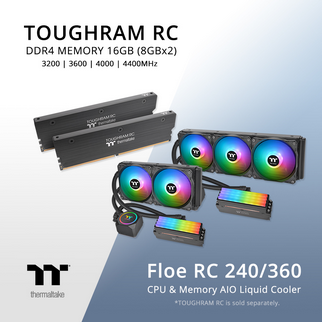 Thermaltake Floe RC360 / RC240 CPU & Memory AIO Liquid Cooler World's First CPU & Memory AIO Liquid Cooling Kit