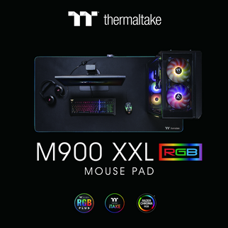 Glide Through All Your Games With The  Thermaltake M900 XXL RGB Mouse Pad