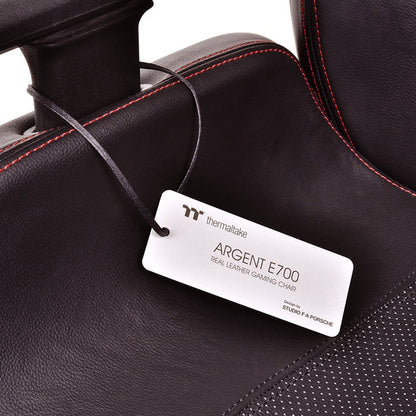 ARGENT E700 Real Leather Gaming Chair (Glacier White with Slate Gray) Design by Studio F. A. Porsche