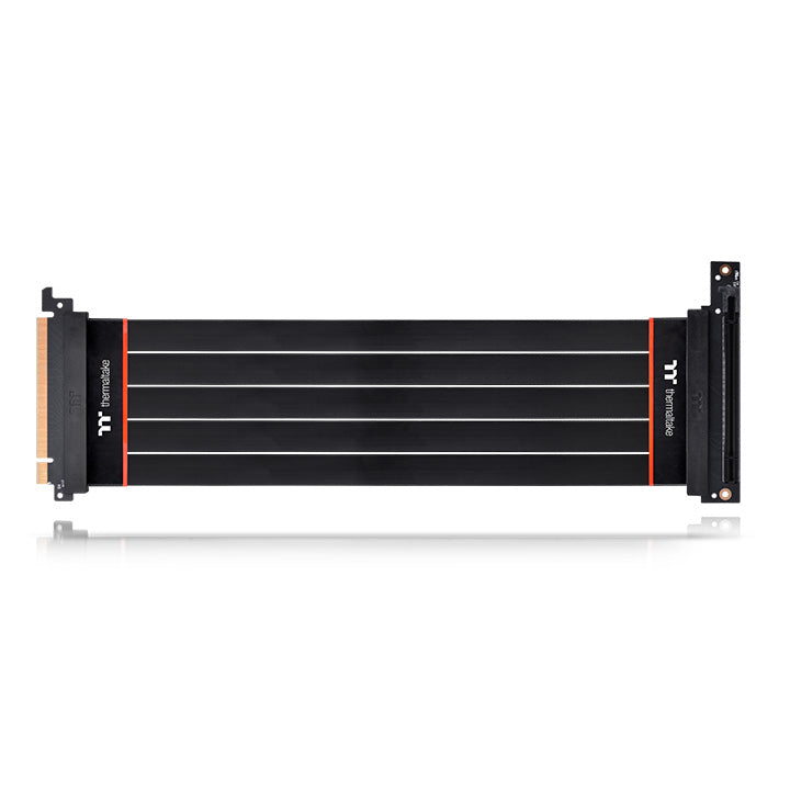 その他 Thermaltake TT Premium PCI-E 4.0 300mm TT Premium PCI-E 4.0 Extender 300mm with 90 degree adapter