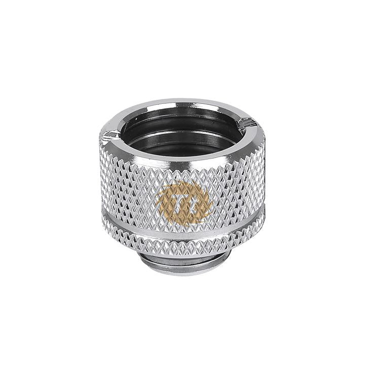 Pacific G1/4 PETG Tube 5/8” (16mm) OD Adapter - Chrome