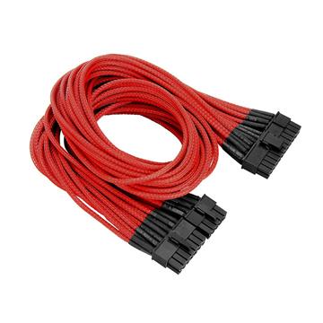 Individually Sleeved 20+4Pin ATX Cable -Red