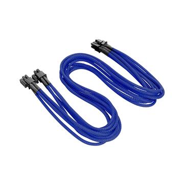 CPUチューン ブルーフィン　PLUG-IN AND GO Individually Sleeved 6+2pin PCI-E Cable - Blue – Thermaltake Global