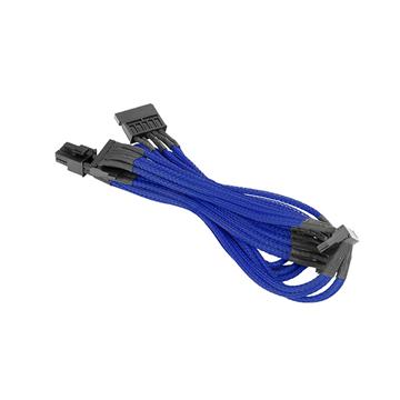 Individually Sleeved SATA Cable - Blue