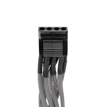 Individually Sleeved 4Pin Peripheral Cable - Grey