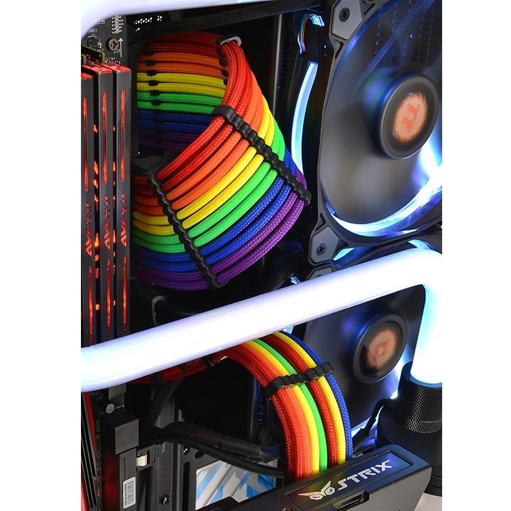 TtMod Sleeve Cable (Cable Extension) – Rainbow