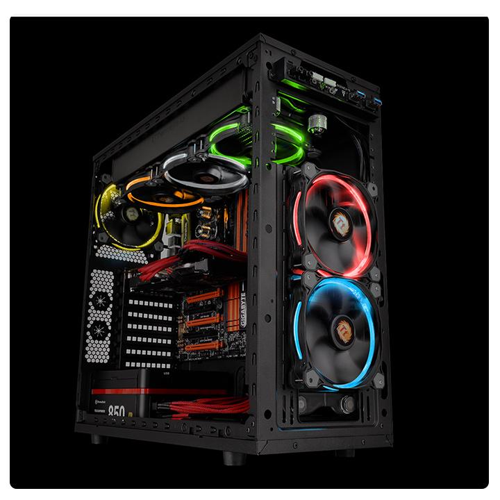 Riing 14 LED RGB Colors Fan (3 Fan Pack)