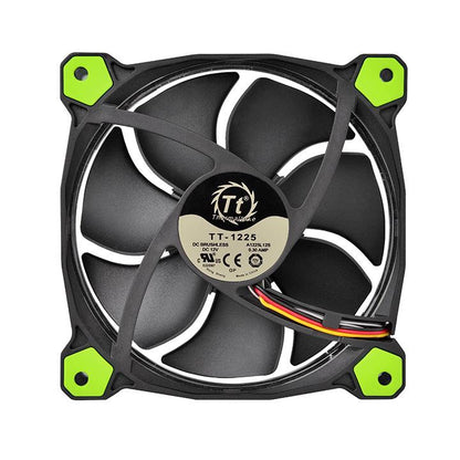 Riing 12 LED Green (3 fans pack)