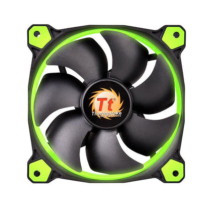 Riing 12 LED Green (3 fans pack)