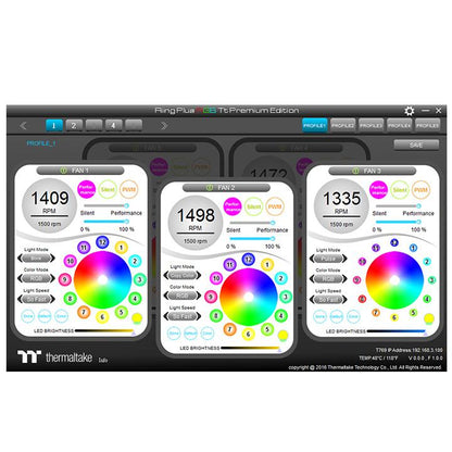 Riing Plus 12 RGB Radiator Fan TT Premium Edition (Single Fan Pack)