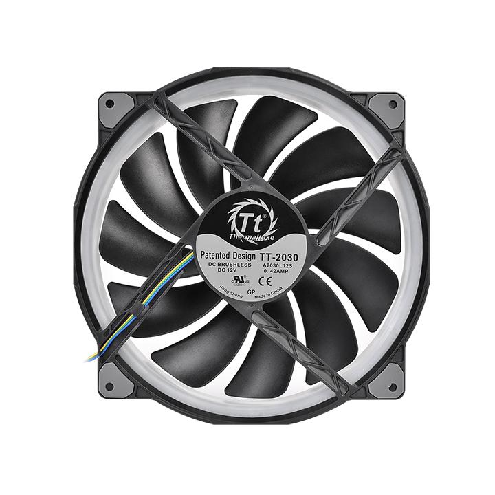 Riing Plus 20 RGB Case Fan TT Premium Edition (Single Fan Pack with Controller)
