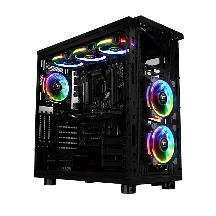 Riing Plus 12 RGB Radiator Fan Lumi Plus TT Premium Edition Combo Kit