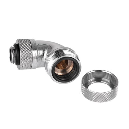 Pacific G14 PETG Tube 90-Degree Compression 16mm OD – Chrome
