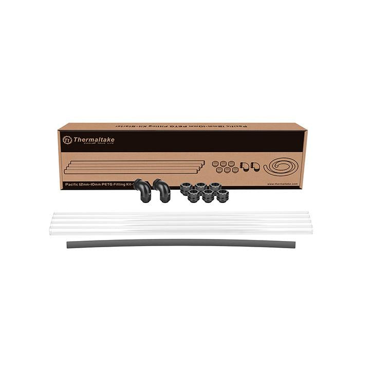 Thermaltake Pacific 12mm OD 10mm ID PETG Fitting Kit – Starter