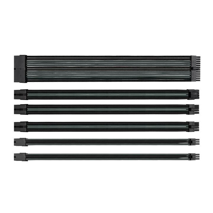 TtMod Sleeve Cable (Cable Extension) – Space Gray and Black
