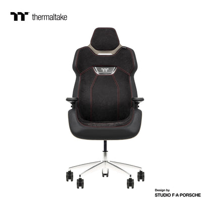 ARGENT E700 Real Leather Gaming Chair (Ice Grey with Alcantara Black) Design by Studio F. A. Porsche