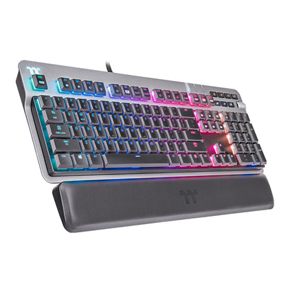 ARGENT K6 RGB Low Profile Mechanical Gaming Keyboard Cherry MX Speed Silver