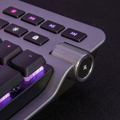 ARGENT K6 RGB Low Profile Mechanical Gaming Keyboard Cherry MX Speed Silver